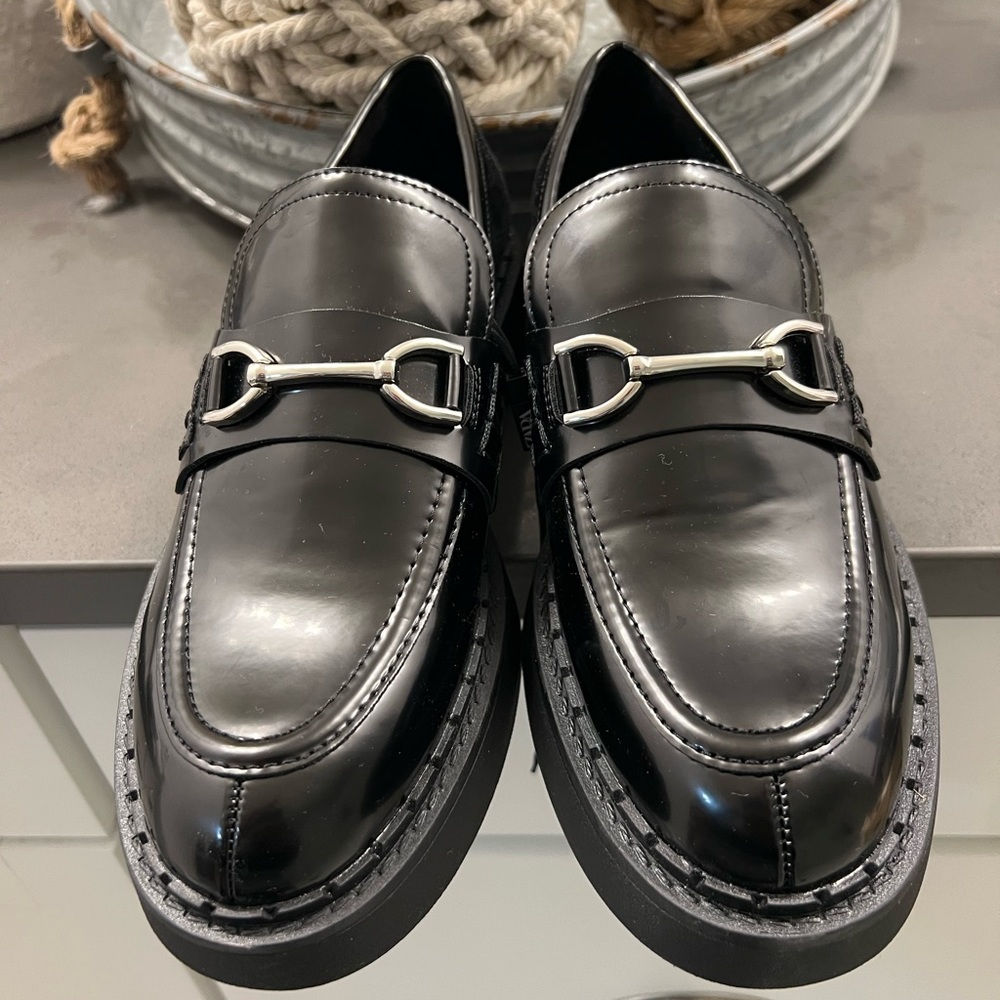 Zara chunky loafers-clueless